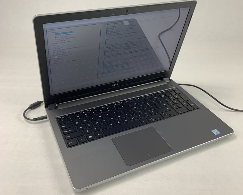 Dell Inspiron Laptop 5559 i5-6200U 2.3 GHz 8 GB Ram No OS No HDD No Batt No AC