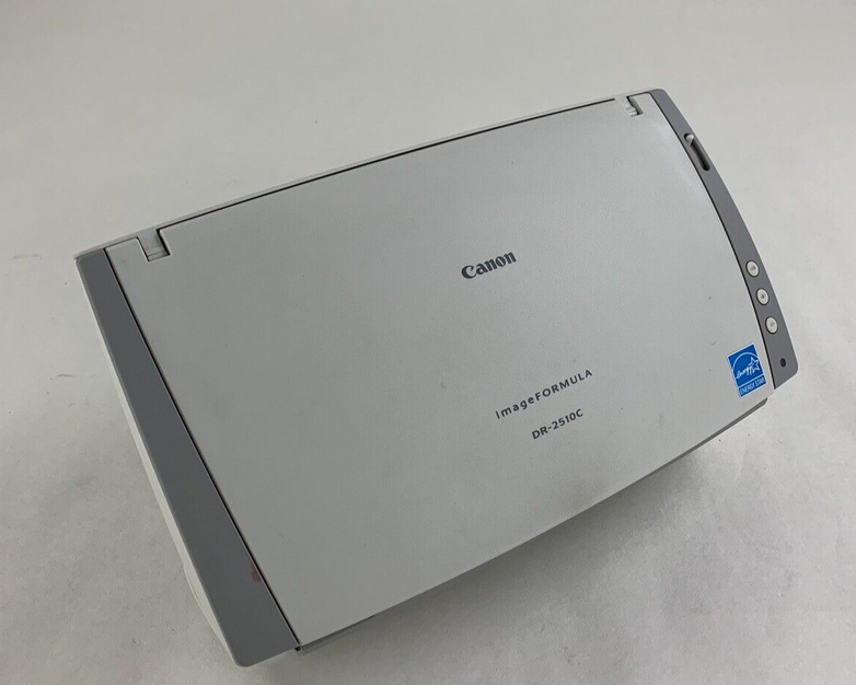 Canon DR-2510C M11064 Pass Through Document Scanner Tested No Power Supply