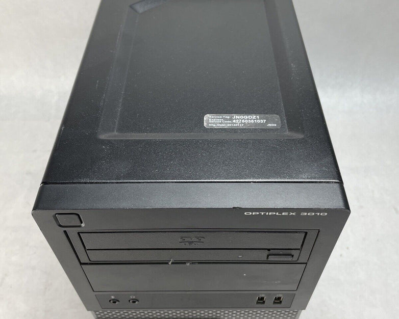 Dell Optiplex 3010 MT Intel Core i3-3220 3.3GHz 4GB RAM No HDD No OS