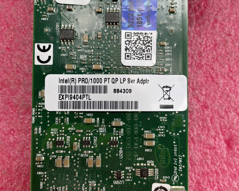 Intel Pro/1000 PT QP LP Svr Adptr