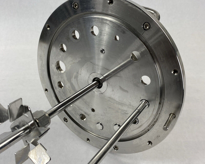 Applikon Sartorius Bioreactor Headplate And Stirrer For 5L Liter Bioreactors