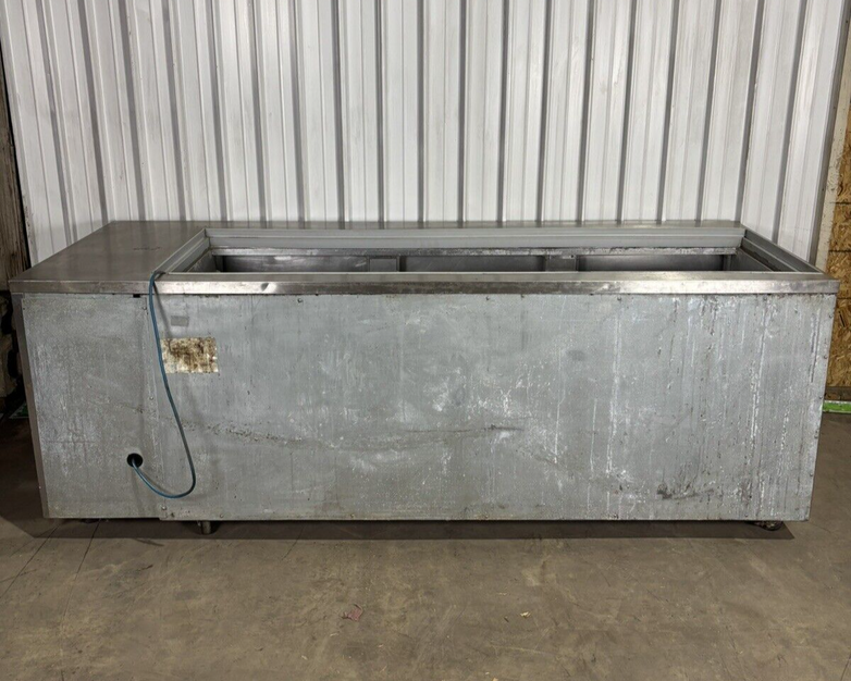 McCall STA-30-SS Restaurant 3 Door Prep Cooler w/ Salad Bar Buffet Top