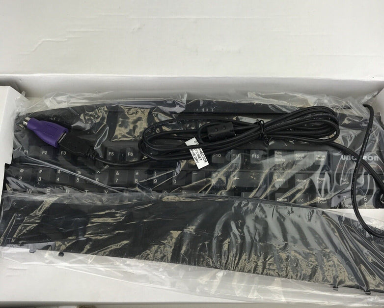 Unotron SpillSeal Washable Black Keyboard S6000K