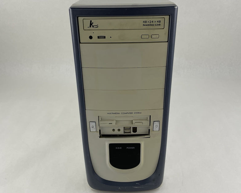 Vintage Hypermedia Mid-ATX Case with 400W Power Supply