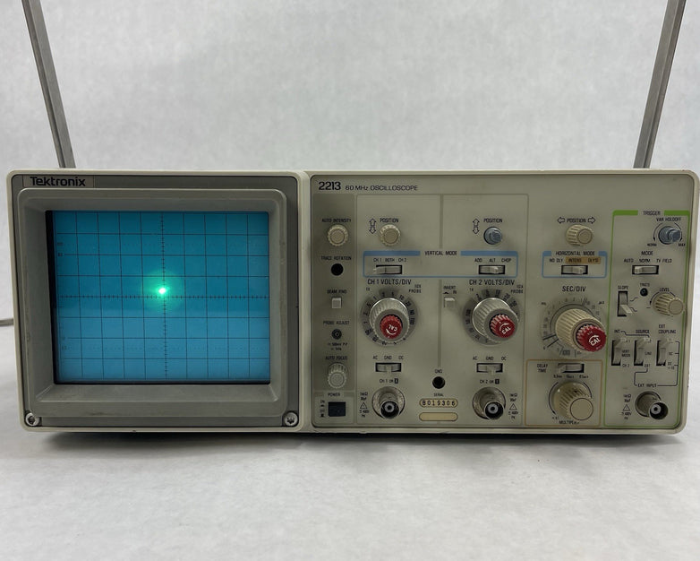 Tektronix 2213 Analog Oscilloscope 60MHZ