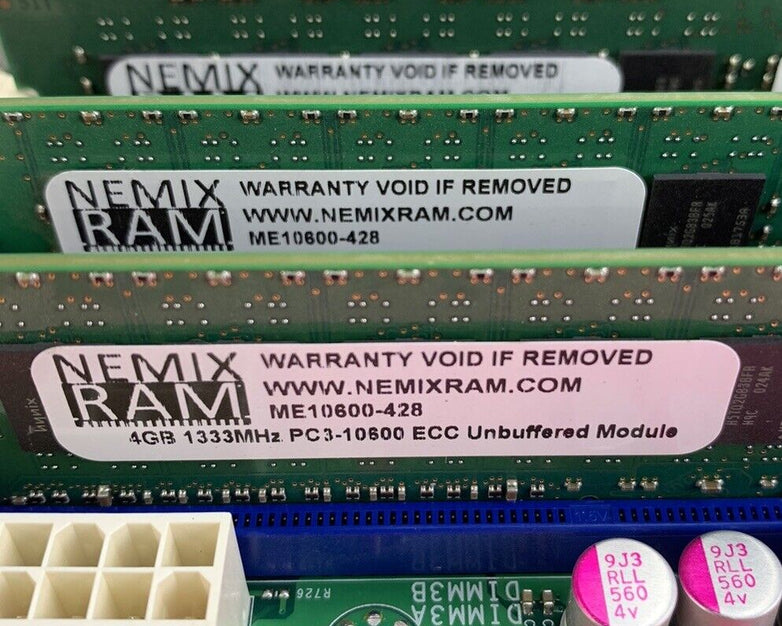 SuperMicro X8STE Motherboard Xeon W3520 2.67GHz 4GB RAM w/Shield
