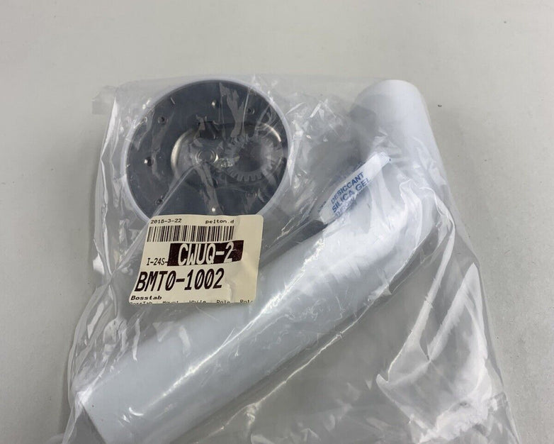 BossTab BMT0-1002 Mount White Pole - No Base