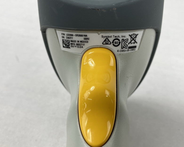 Symbol LS2208-SR20001NA Handheld Barcode Scanner (Lot of 2)