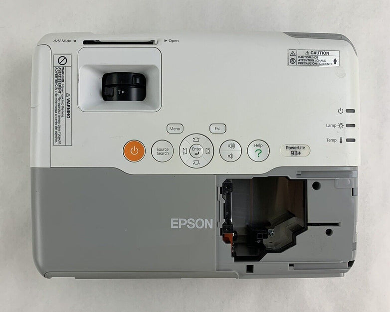 Epson H382F LCD Projector - No Lamp and No Remote (Parts and Repair)