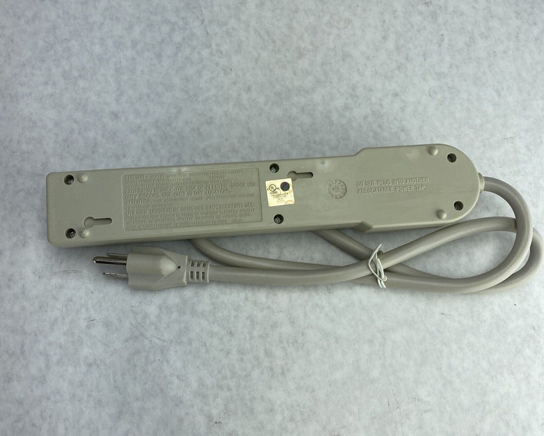 Power First 5HN14G Power Strip 6 Outlets
