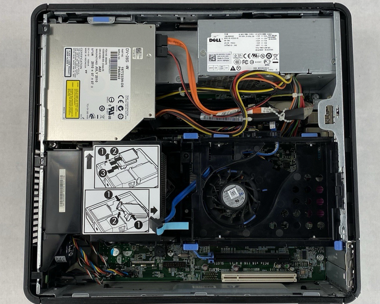 Dell OptiPlex 780 SFF Intel Core 2 Duo E7500 2.93GHz 2GB RAM No HDD No OS
