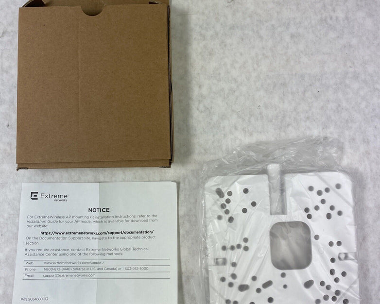 Extreme Networks WS-MBI-WALL04 Bracket Mount for Wireless Access Point No Screws