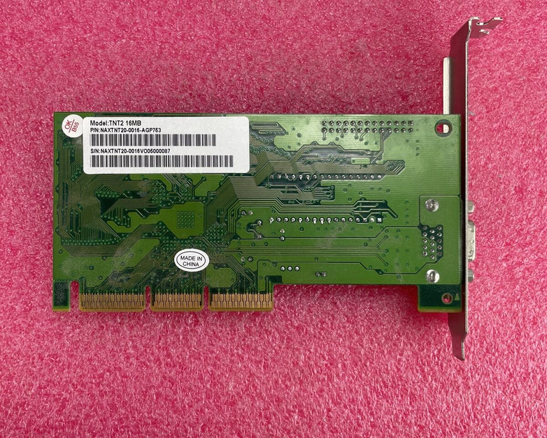 Nvidia TNT2 16MB NAXTNT20-0016-AGP753 Graphics Card