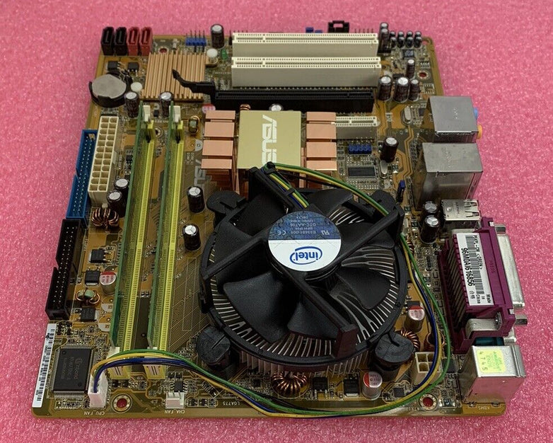 ASUS PSKPL-CM Motherboard Intel Pentium Dual-Core E5300 2.6GHz 2GB RAM w/Shield