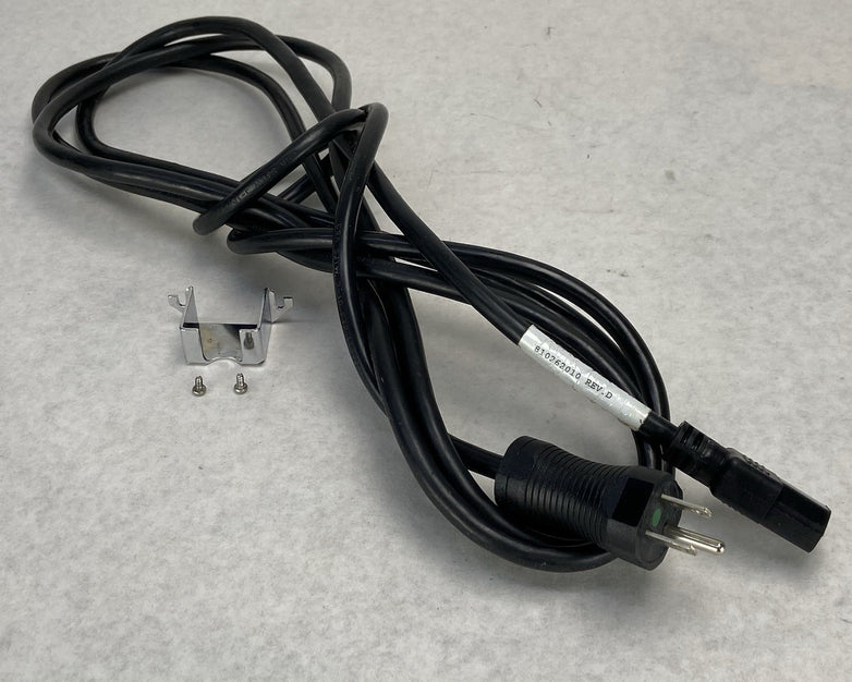 GAMBRO BCT Trima 81000 Power Cord with Cable Clamp 12 FT Hospital Grade