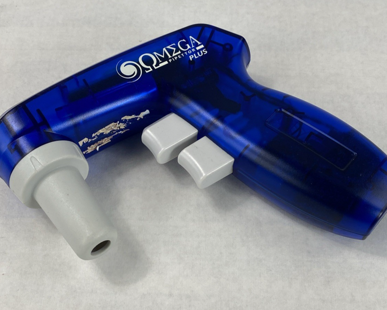 Omega Pipettor Plus Electronic Pipette Untested