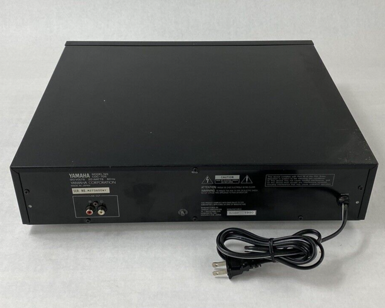 Yamaha CDC-705 Compact Disk Player 5 Disc Changer - Parts or Repair
