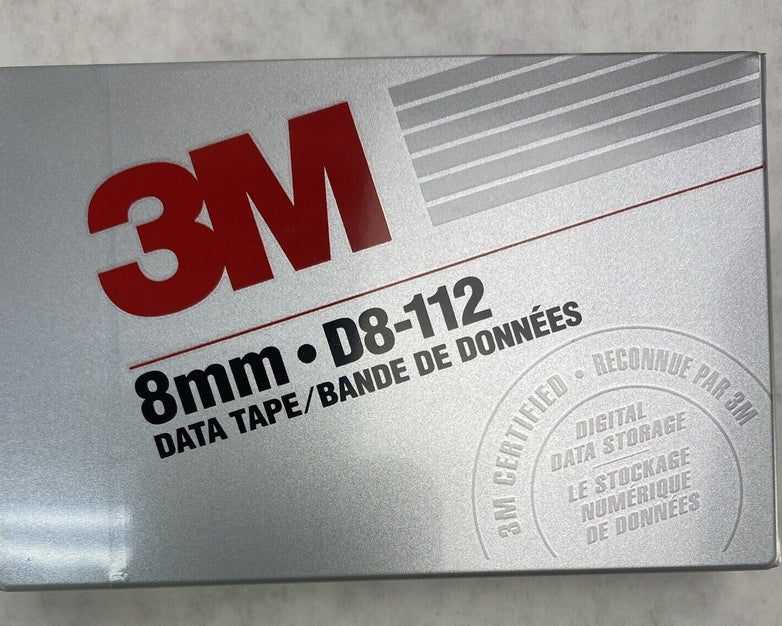 Lot of ( 9 ) 3M 40858 D8-112 8mm 112m Vintage Data Tape New SEALED