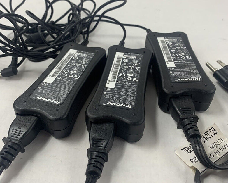 Lot 3 Lenovo ADP-65YB 65W 5.5x2.5mm AC Charger PA-1650-52LC
