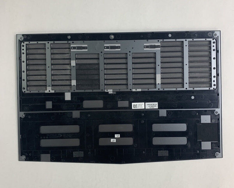 Alienware 17 R4 P31E001 2016 Keyboard Bottom Cover Only No Screws