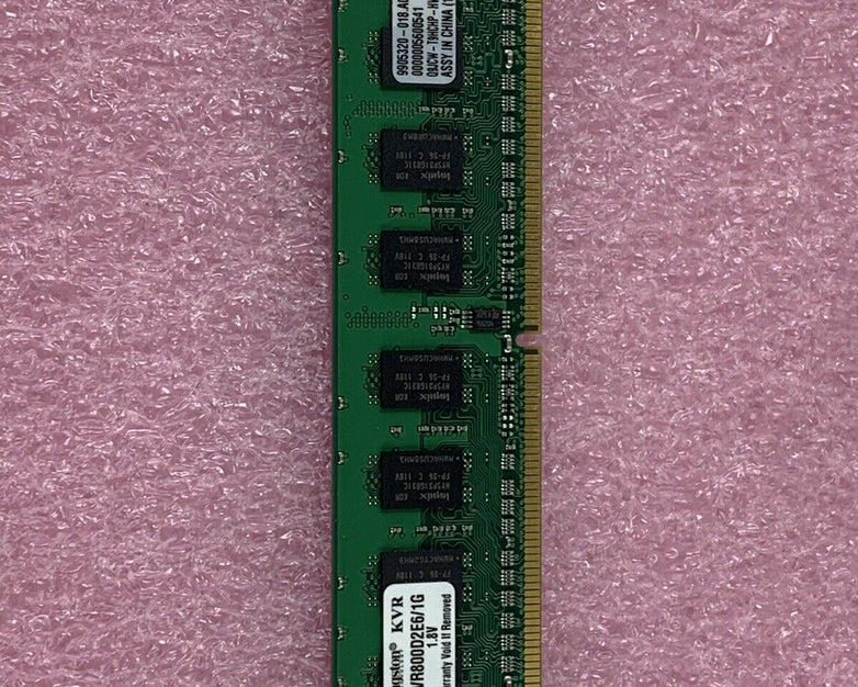 Kingston KVR800D2E6/1G 1GB 1.8V RAM