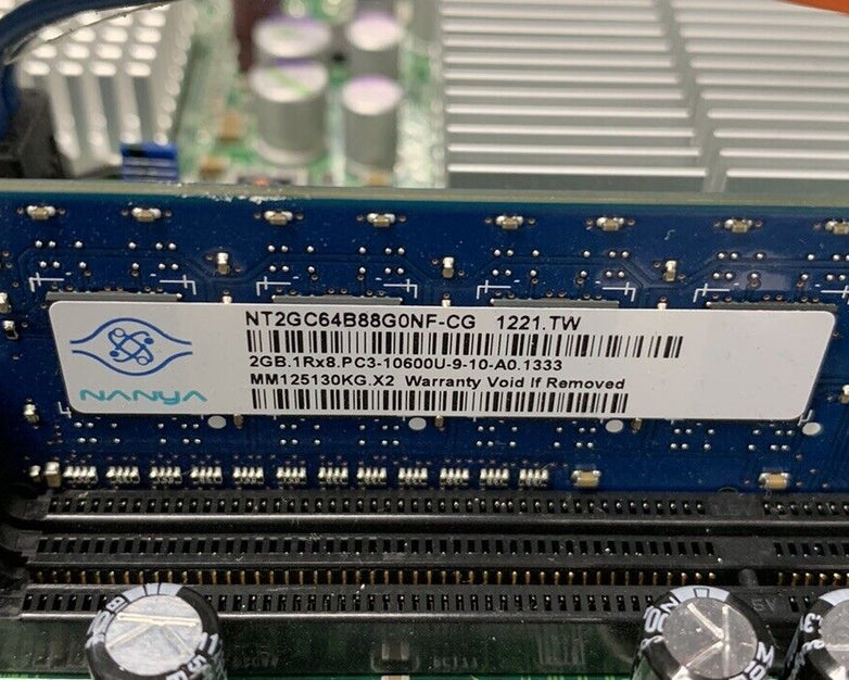 Dell Optiplex XE 1D4TT Motherboard Intel Core 2 Duo E7400 2GB RAM No Shield