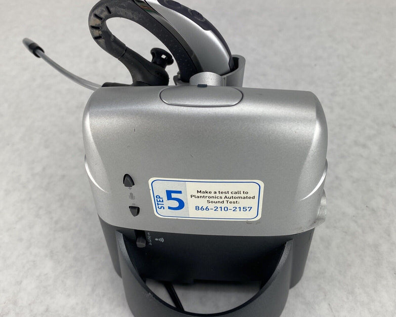 Plantronics CS70 NC Wireless Headset System Base, Earpiece, AC Power Adapter