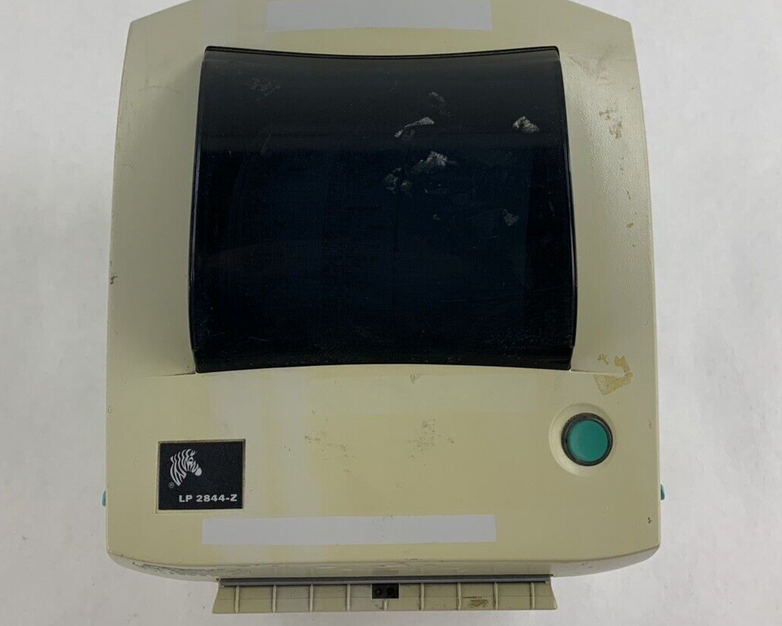 Zebra LP2844-Z Thermal Label Printer Serial Parallel USB Tested No Power Supply
