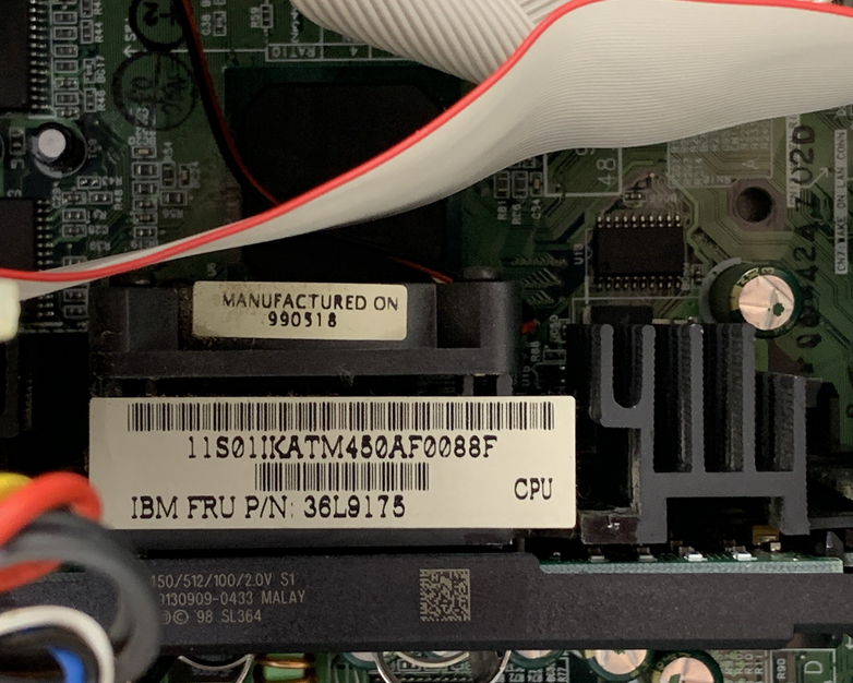 IBM Aptiva E580 Vintage Computer Pentium III 450 MHz 96 MB No OS No HDD