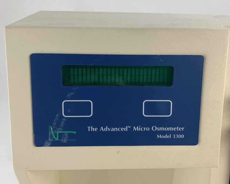 Advanced Instruments 3300 Micro-Osmometer Powers On