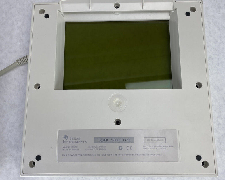 Texas Instruments TI-73, 80, 81, 82, 83 Plus Viewscreen UNTESTED