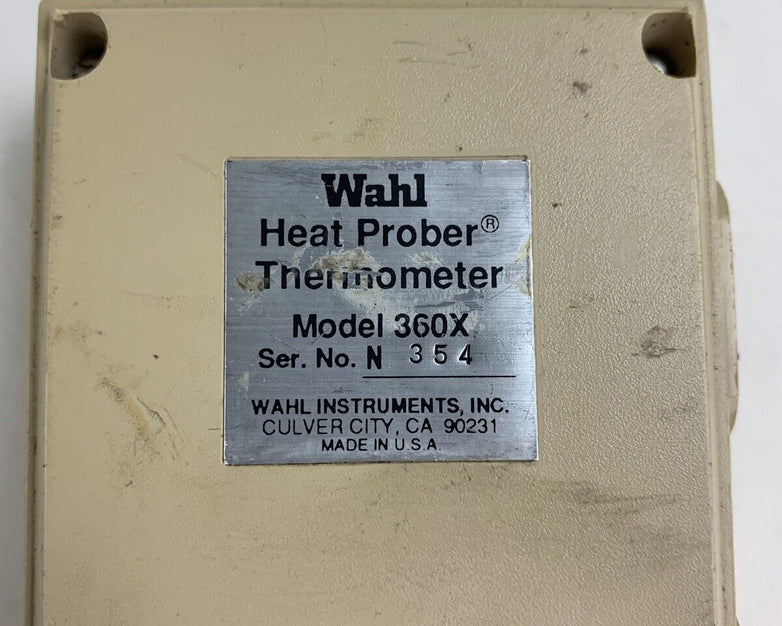 Wahl 360X Microprocessor Circuit Heat-Prober Thermometer Power Tested