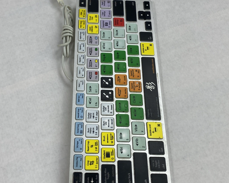 Apple A1242 Motibodoboard V2.00LR Adobe Lightroom keyboard