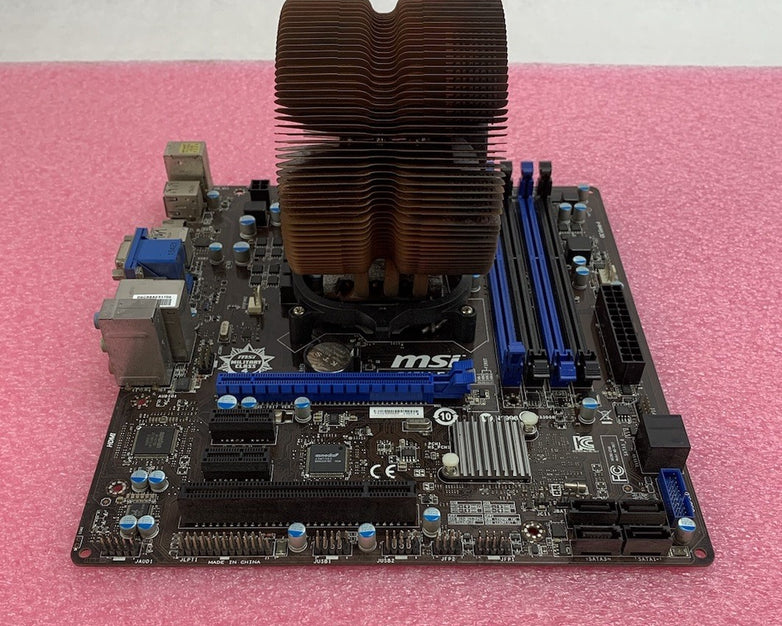 MSI B85M-E45 MS-7818 Motherboard Intel Core i5-4570s 2.9GHz No RAM w/ Shield