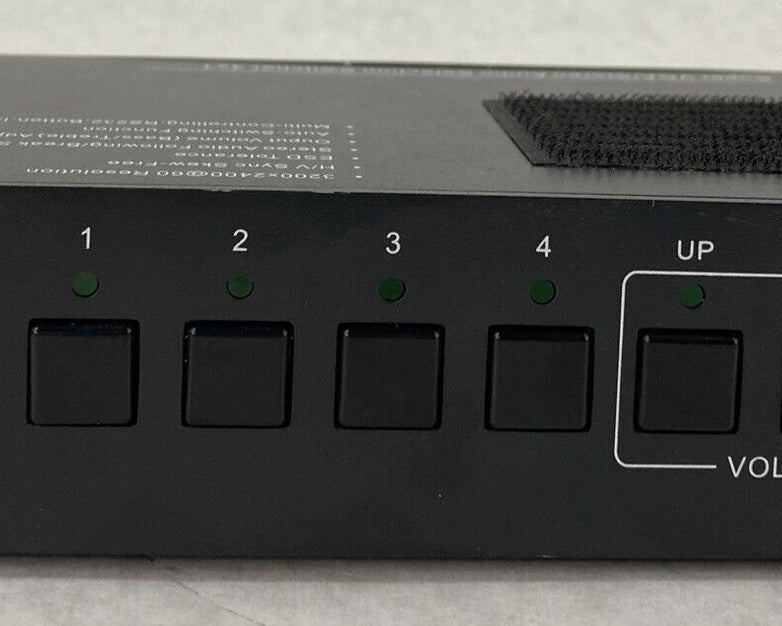 Aurora AS-41V R2 4 x 1 Super VGA Stereo Audio Selection Switcher with PSU