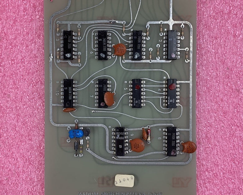 MSI Manual Switch Buffers & Logic 11048 Assy No 24866 DPC-P Card