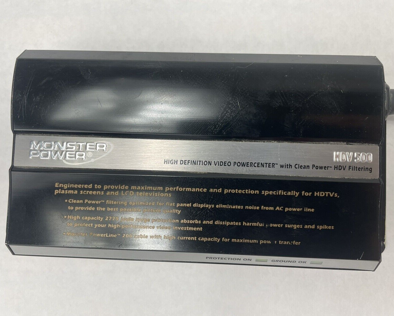 Monster Power HDV 500 HFTS PowerLine Surge Protector
