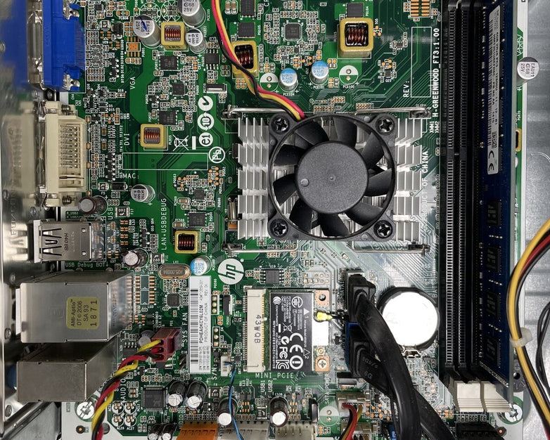 HP 400-314 DT AMD E1-2500 1.4GHz 4GB RAM No HDD No OS