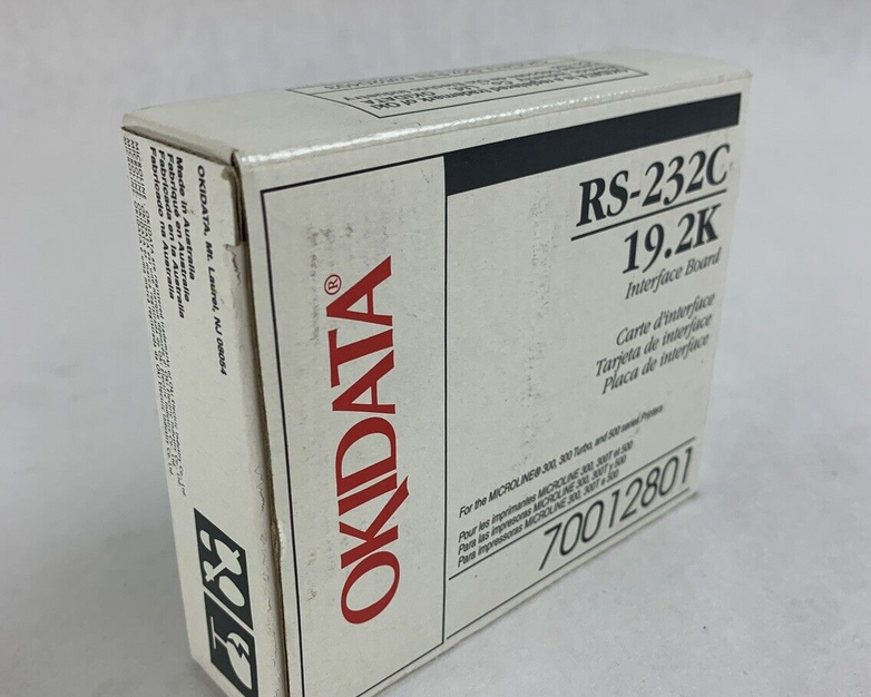 New Box Opened Okidata RS-232C SERIAL 19.2K Interface Board Card