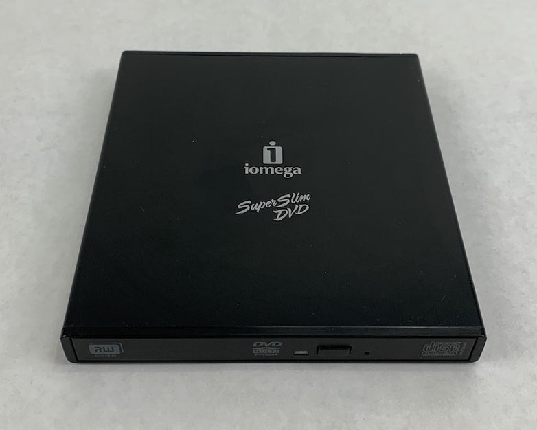 Iomega Super Slim DVD 31785700 DVD Drive w/ AC Adapter Power Supply