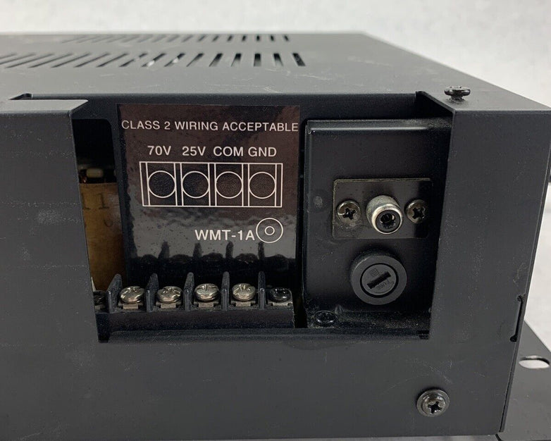 Bogen TPU-250 250 Watt Amplifier Amp Power Tested No Output For Parts and Repair