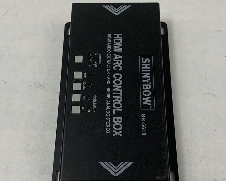 Shinybow SB-5610 HDMI Audio Extractor-ARC-SPDIF-Analog Stereo Control Box