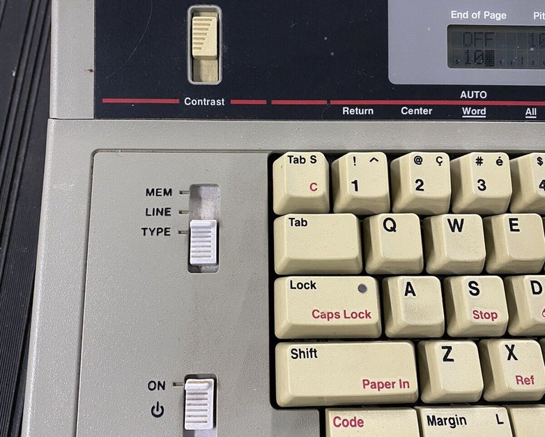 Smith Corona Electric Typewriter XD 7700 Word Processor Dictionary