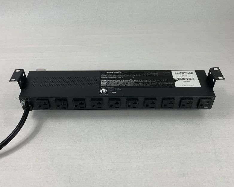 Tripp Lite IBAR12/20ULTRA 12 Outlet Rackmount Surge Protector