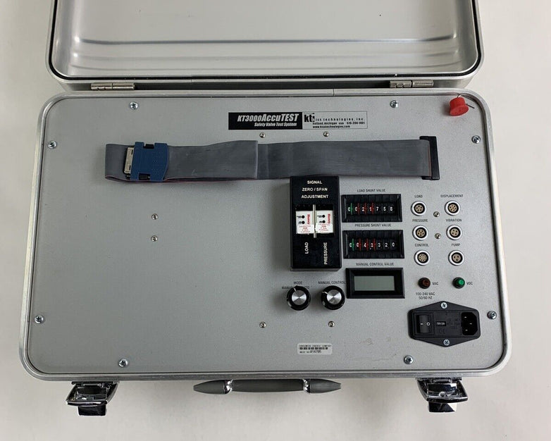 Kiss Technology KT3000AccuTEST Safety Valve Test System Powers On