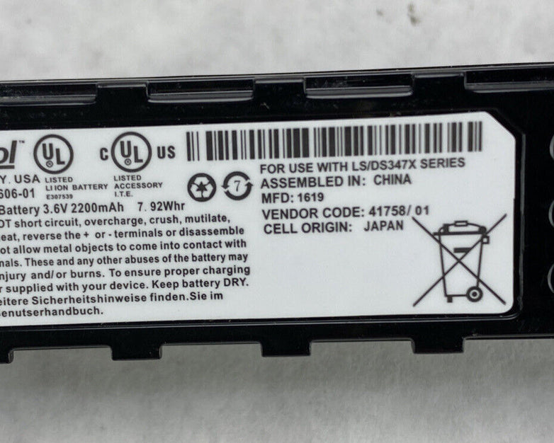 Motorola LS3578-FZ20005WR Barcode Scanner UNTESTED