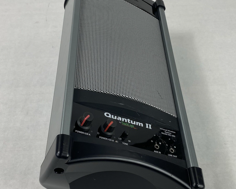 TeachLogic IRC-360 Quantum II Column Speaker No Power Supply Untested