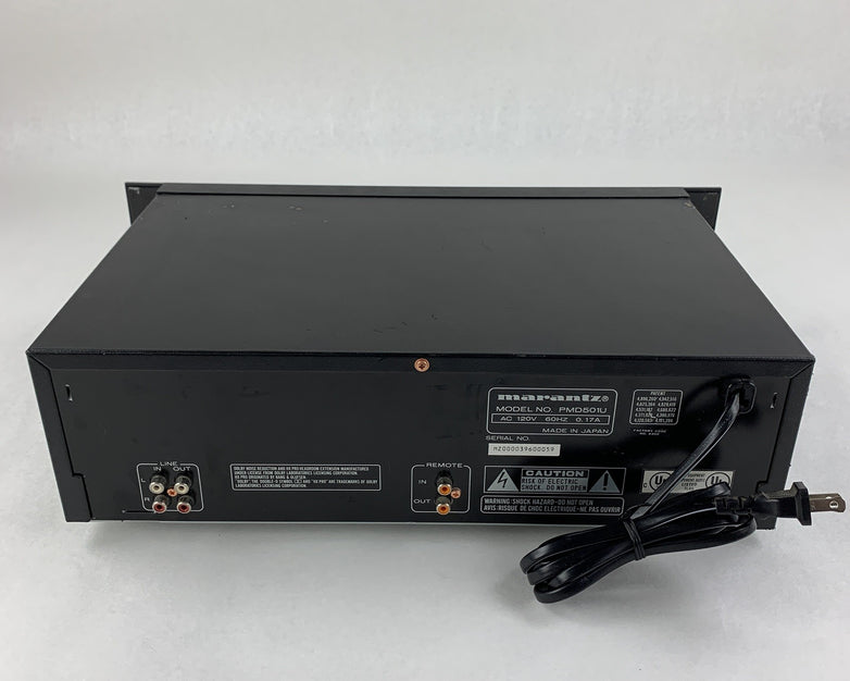 Marantz PMD501 Professional Cassette Tape Deck Player Recorder Reverse Sticks