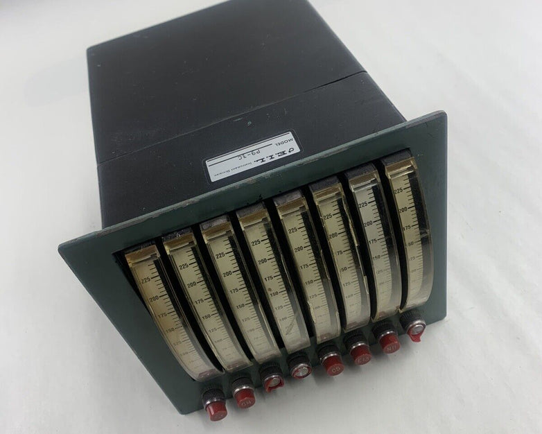 EIL Instrument Division P9-3C Channel Analog Meter
