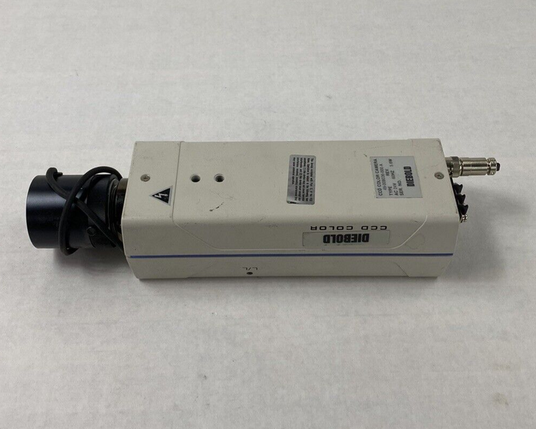 Diebold CCD Camera AC24V 49-008036-000A 25mm APC TV Lens For Parts or Repair